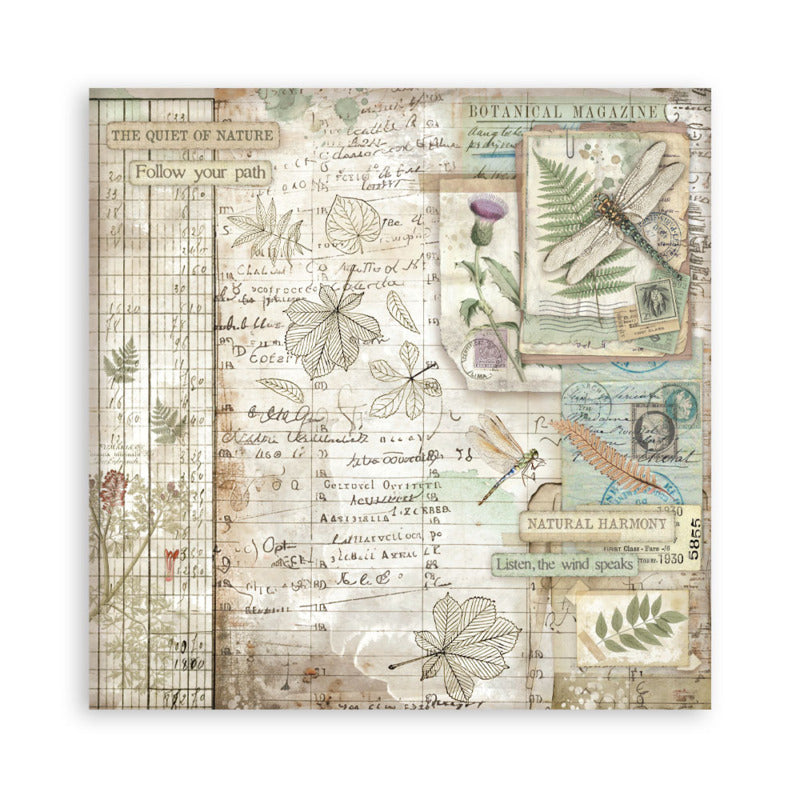Stamperia Herbarium Silvae - 12x12 Maxi Paper Collection