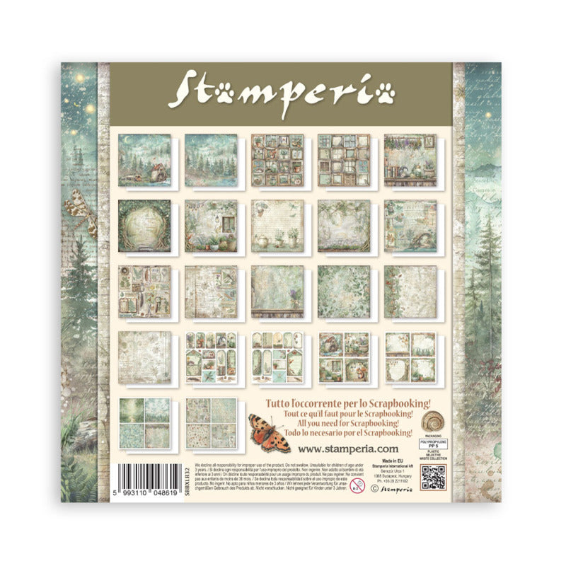 Stamperia Herbarium Silvae - 12x12 Maxi Paper Collection