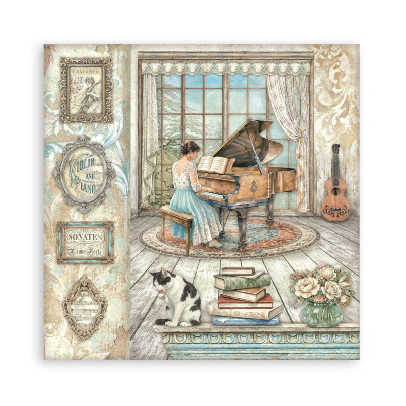 Stamperia Symphony - Maxi 12x12 Paper Pack