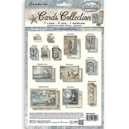 Stamperia Silent Sea - Card Collection