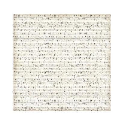 Stamperia - 12x12 Fabric Sheets - Music