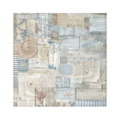 Stamperia Silent Sea - Fabric Sheets