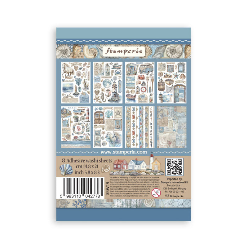 Stamperia Silent Sea - Washi Pad
