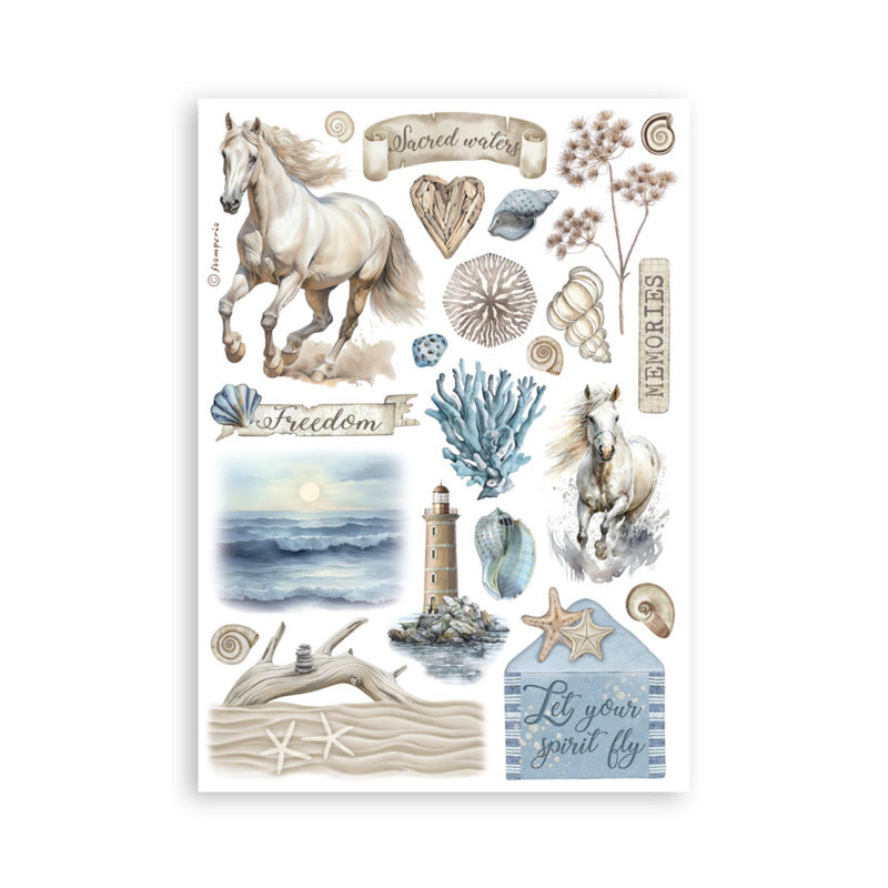 Stamperia Silent Sea - Washi Pad