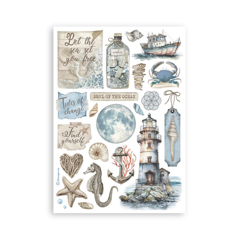 Stamperia Silent Sea - Washi Pad