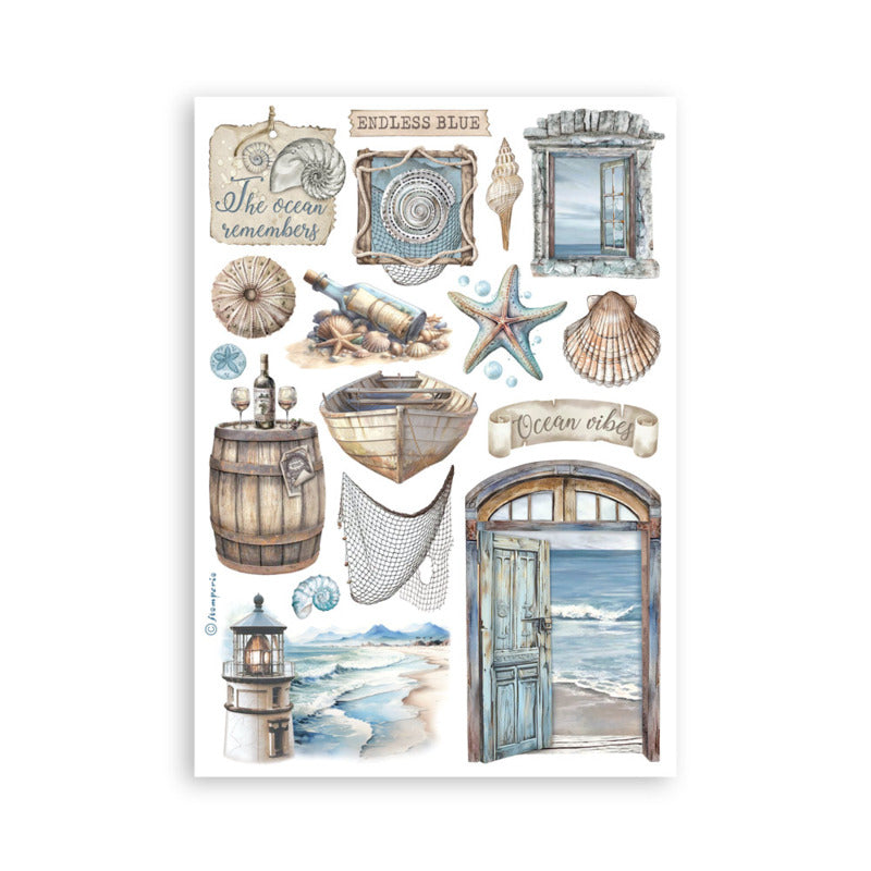 Stamperia Silent Sea - Washi Pad