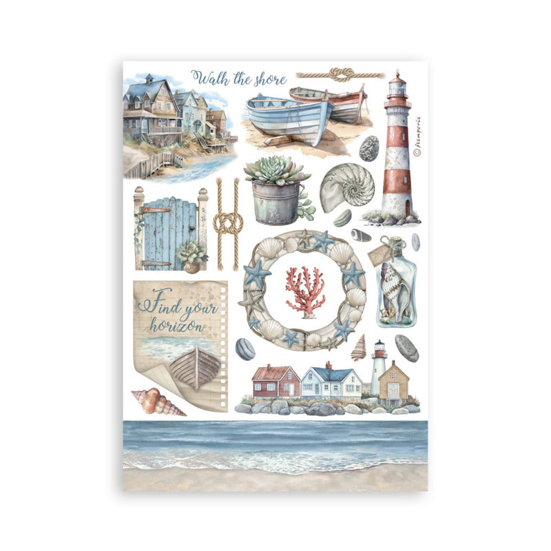 Stamperia Silent Sea - Washi Pad