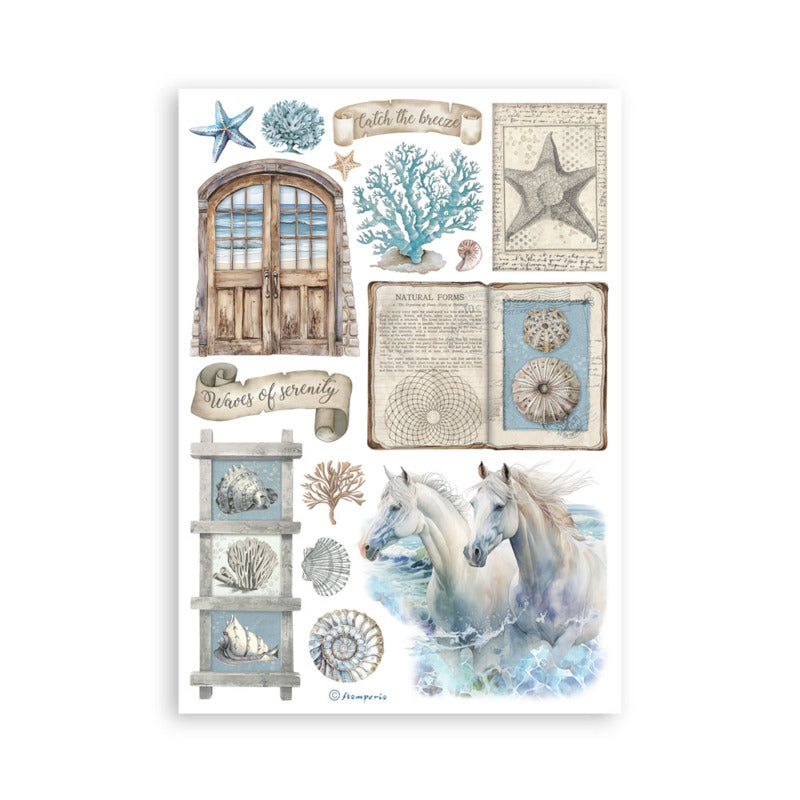 Stamperia Silent Sea - Washi Pad