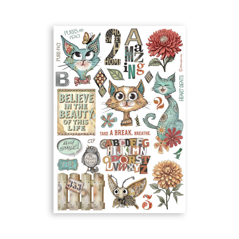 Stamperia Furry Friends - Washi Pad