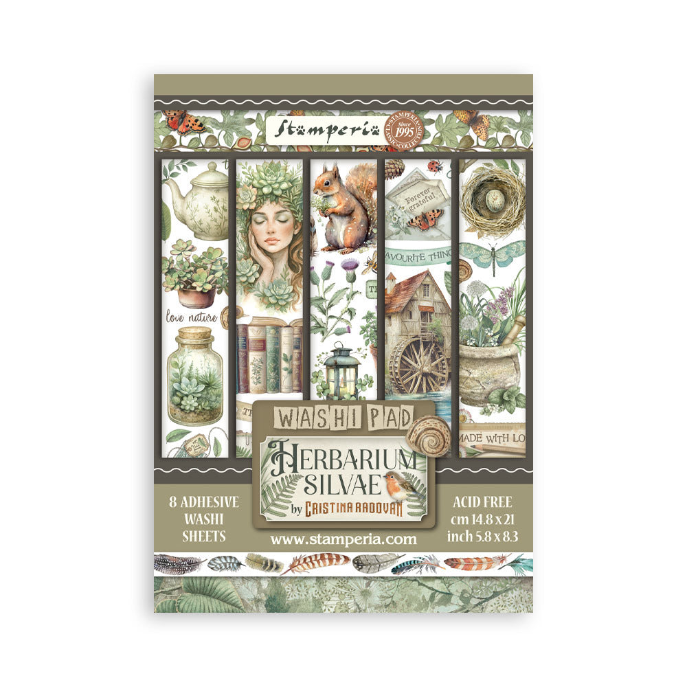 Stamperia Herbarium Silvae - Washi Pad