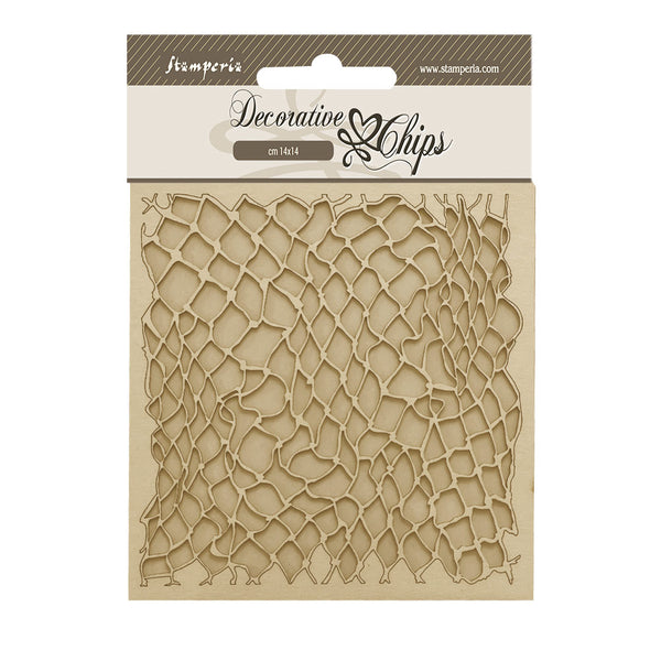 Stamperia - Songs of the Sea, Decorative Chips Nets
