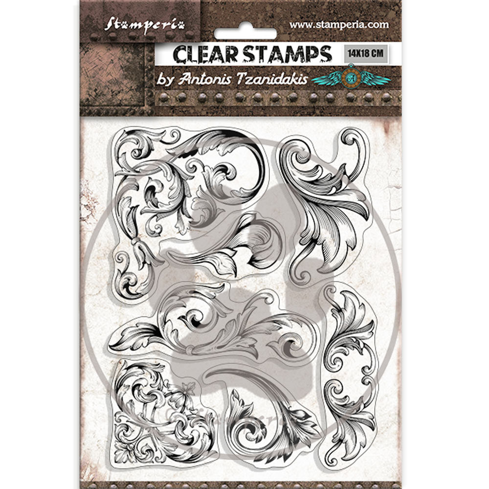 Stamperia - Clear Stamp - Sir Vagabond in Fantasy World - Greeks