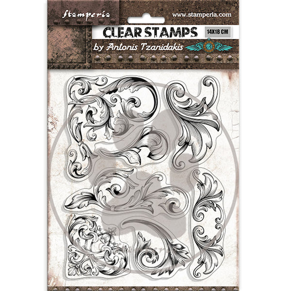 Stamperia - Clear Stamp - Sir Vagabond in Fantasy World - Greeks