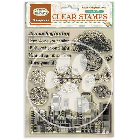 Stamperia A New Beginning - Clear Stamp
