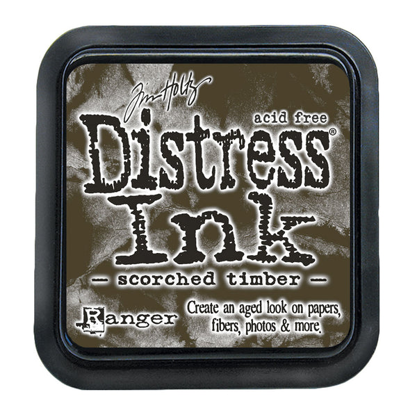 Distress Ink Pad - Scorched Timber *NEW*