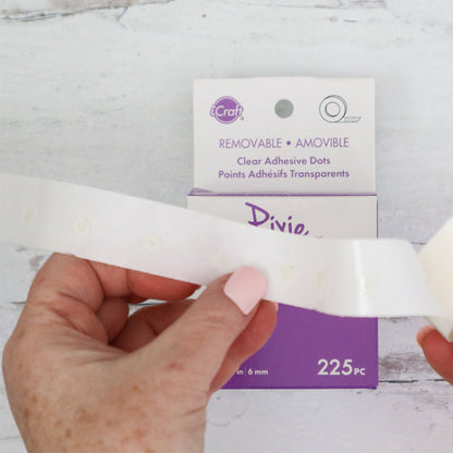 iCraft Pixie Dots, Removable Adhesive Dots (225pc)