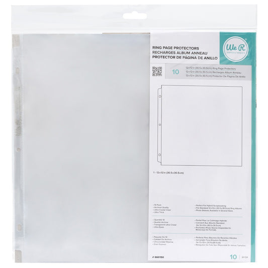 We R Makers - 12X12 Photo Sleeves (10pc)