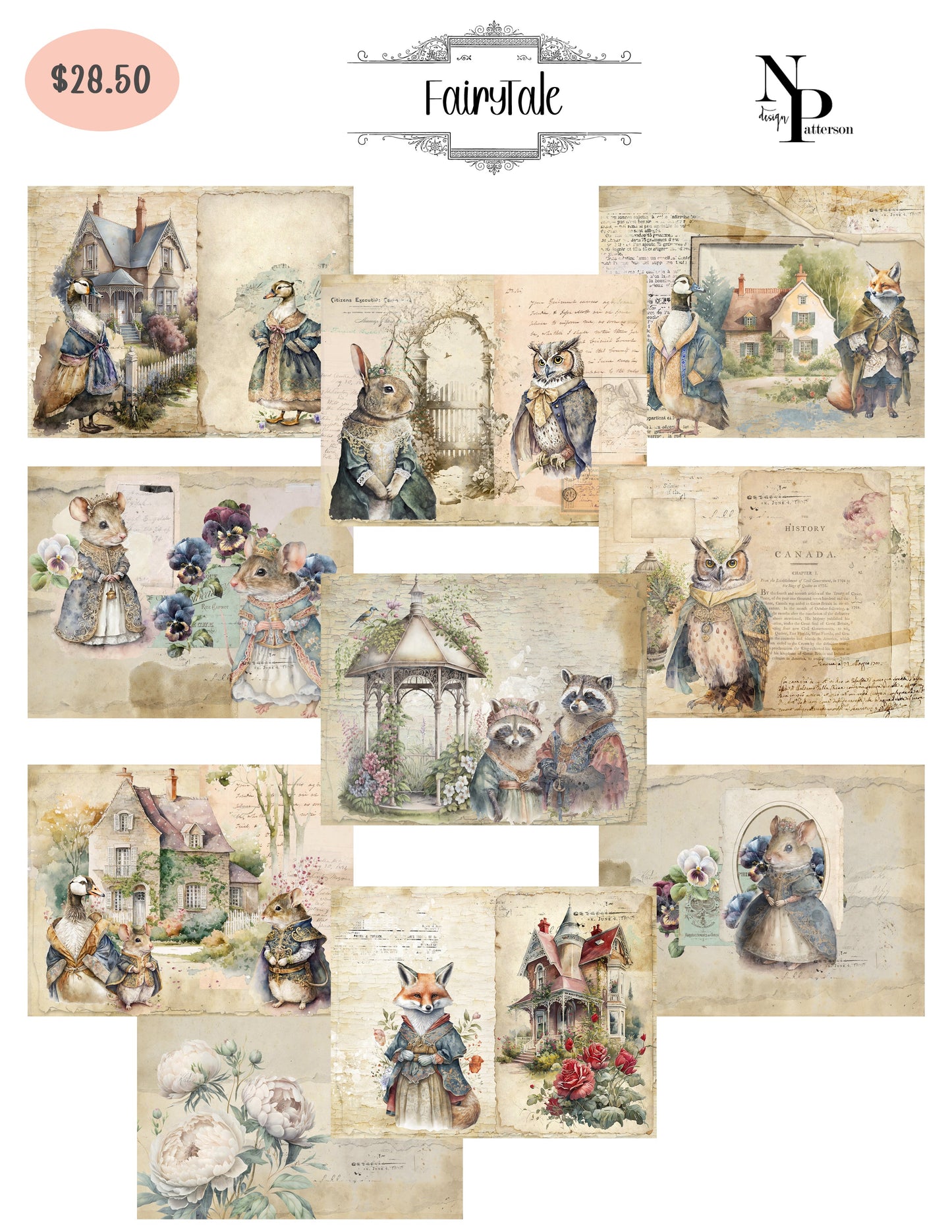 Project Page kits ~ FairyTail ~ 8.5x11
