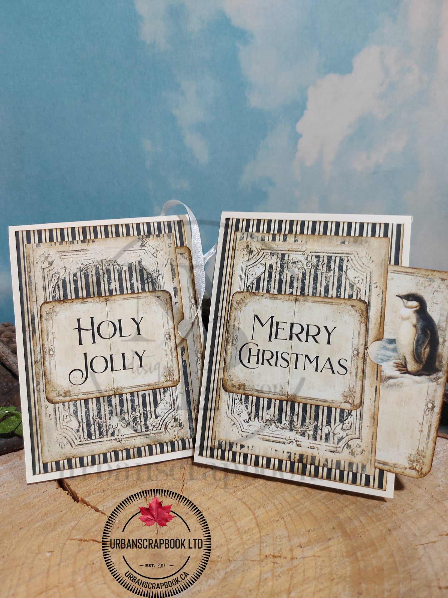DIY Project ~ Holiday Puffin ~ Penguin 2 card popup