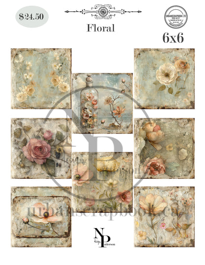 Urban's Own Copy right Image Floral Paper Collection