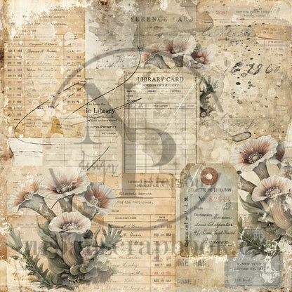 DIY Project ~ Floral Painter paper collection