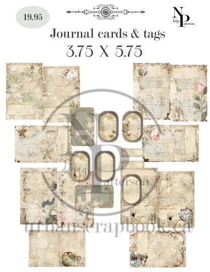 DIY Project ~ Journal cards