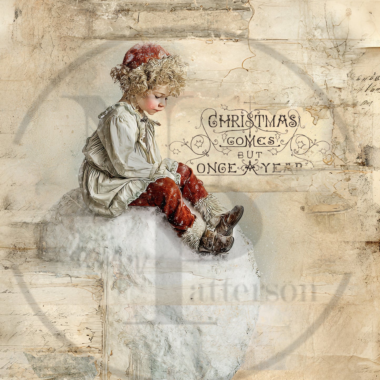 DIY Project ~Jolly Christmas paper collection