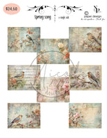Project Page kits ~ Spring Song ~ 8.5x11