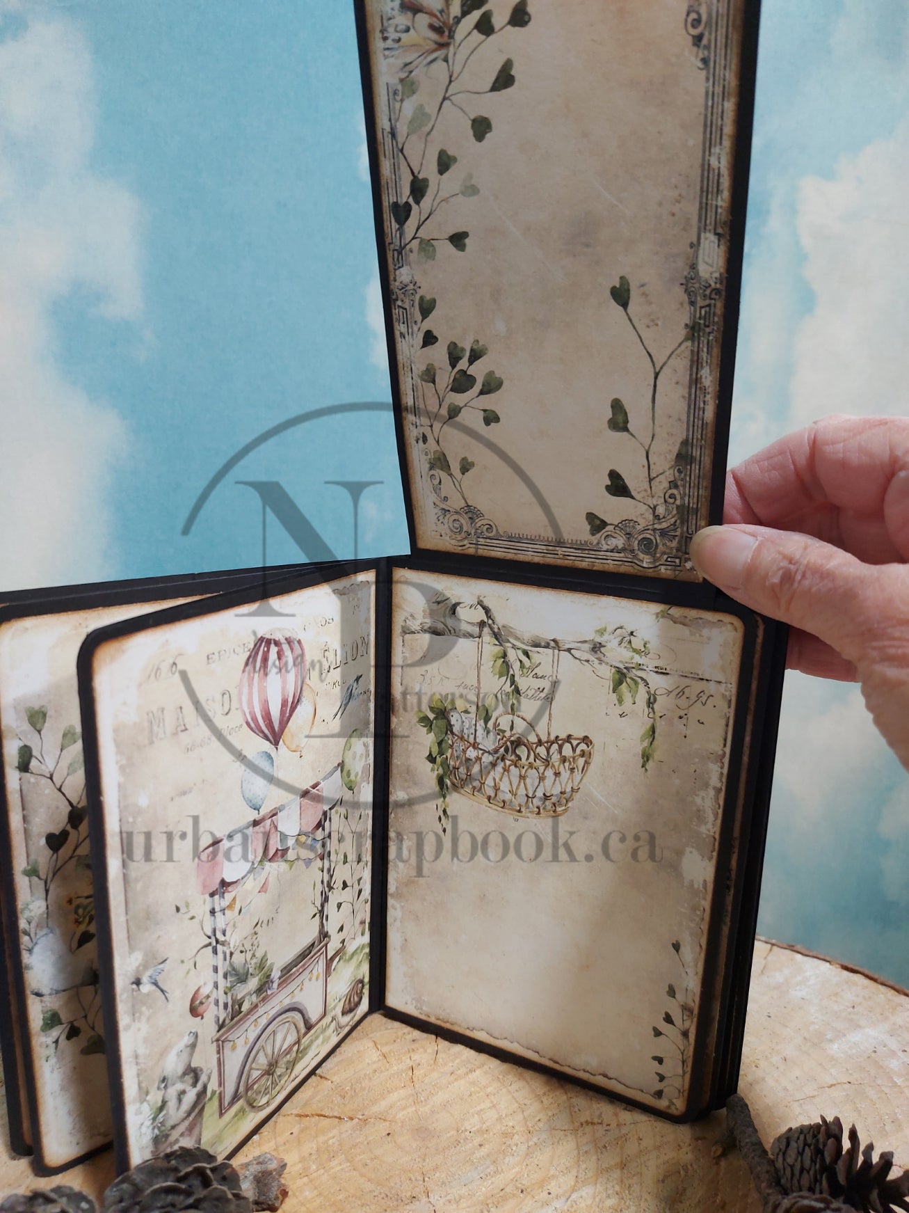 DIY Project ~Woodland Photo Book