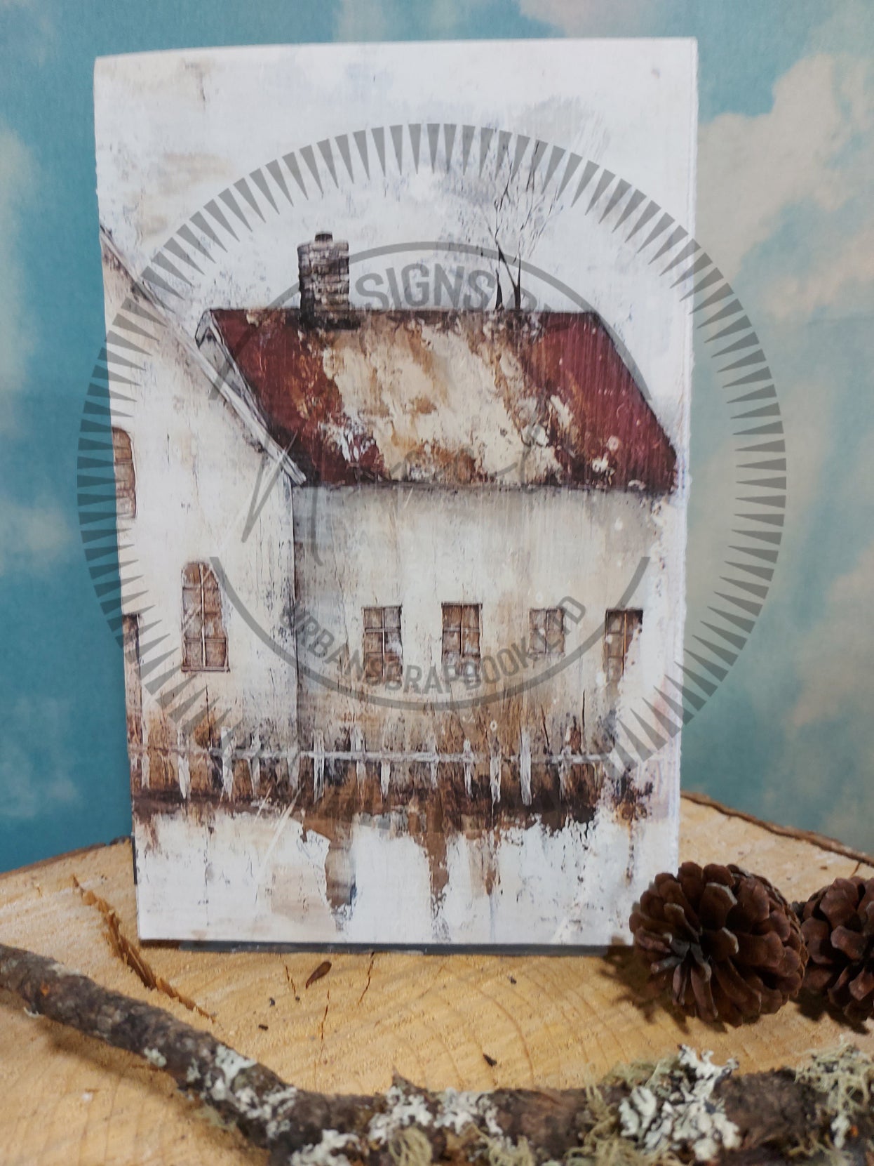 DIY Project ~ Rustic No Sew Album