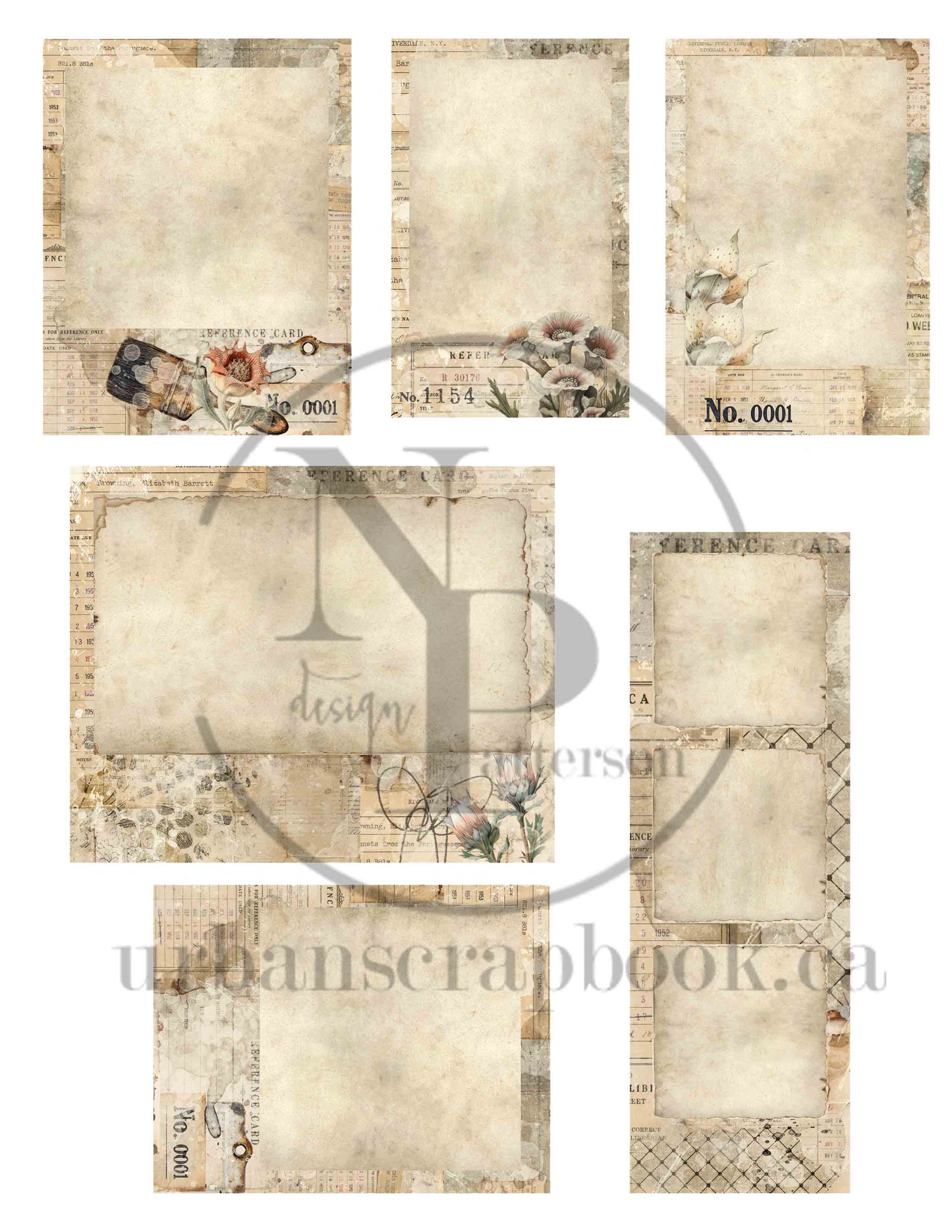 DIY Project ~ Floral Painter paper collection