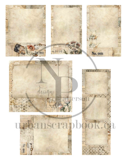 DIY Project ~ Floral Painter paper collection