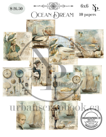 Urban's Own Copy right Image Ocean Dream Paper Collection