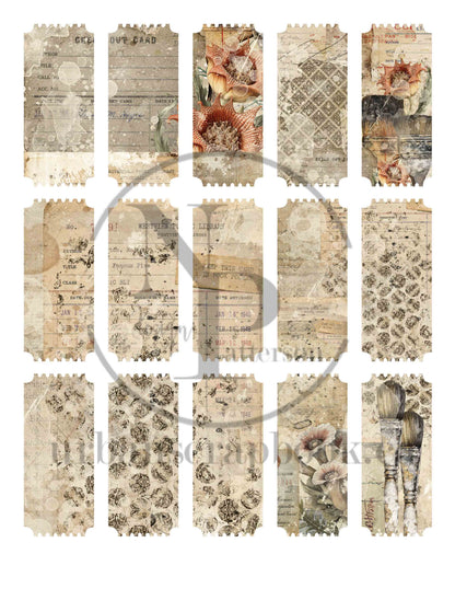 DIY Project ~ Floral Painter paper collection