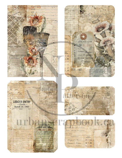 DIY Project ~ Floral Painter paper collection