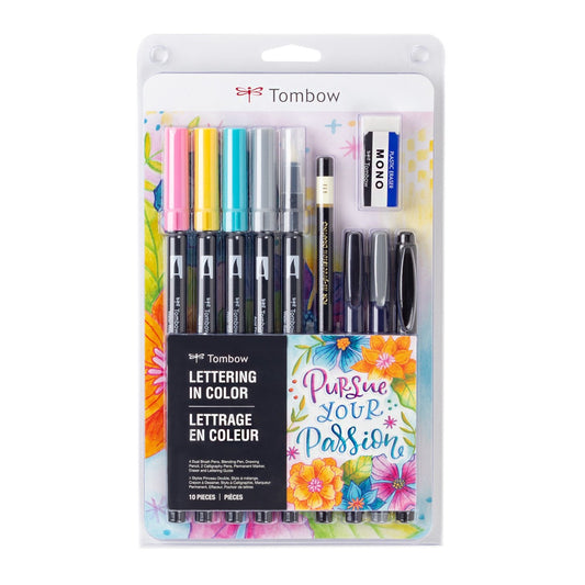 Tombow - Pens - Lettering In Colour 10pcs