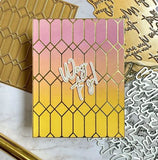 PinkFresh Studios -  Stained Glass hot foil