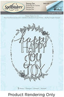 Spellbinders - Stamp - Happy Happy Joy Joy