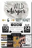 Wild Whisper Designs - Double Card Pack- 6 Feet Apart