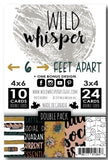 Wild Whisper Designs - Double Card Pack- 6 Feet Apart