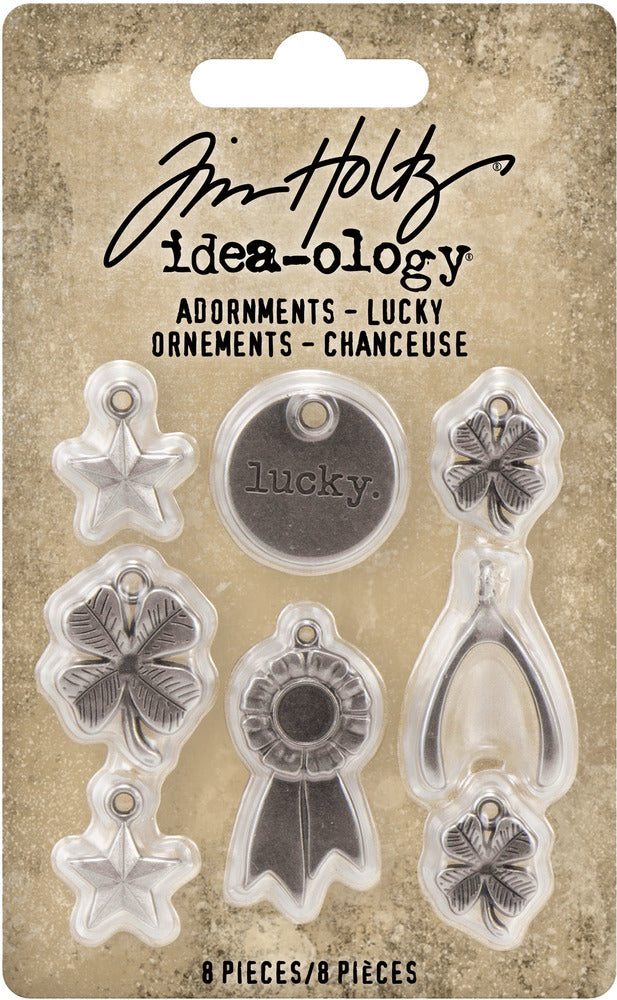 Tim Holtz - Idea-Ology - Adornments - Lucky (2021)