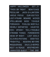 Tim Holtz - Idea Ology -  Label Stickers - Halloween 2022