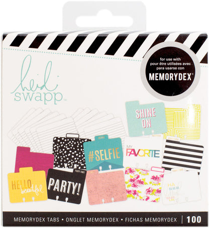 Heidi Swapp - Memorydex Tabs, Selfie