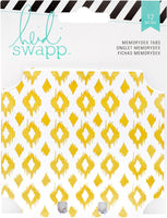 Heidi Swapp - Memorydex Tabs, Gold Foil