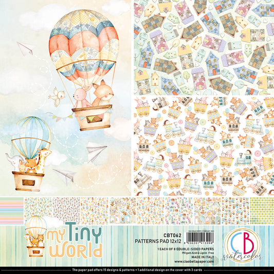 Ciao Bella - 12x12 Patterns Paper Pad - My Tiny World