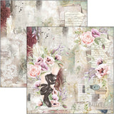 Ciao Bella 8X8 Paper Pad, Le Cygne Noir