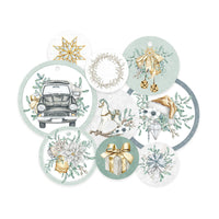 P13 - Decorative Tags - Christmas Charm Set #1