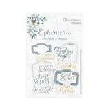 P13 - Ephemera Frames & Words - Christmas Charm