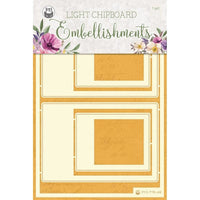 P13 - Light Chipboard Embellishments - Time To Relax 05