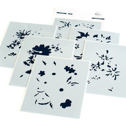 PinkFresh Studio - Painted Daisies - Stencil set